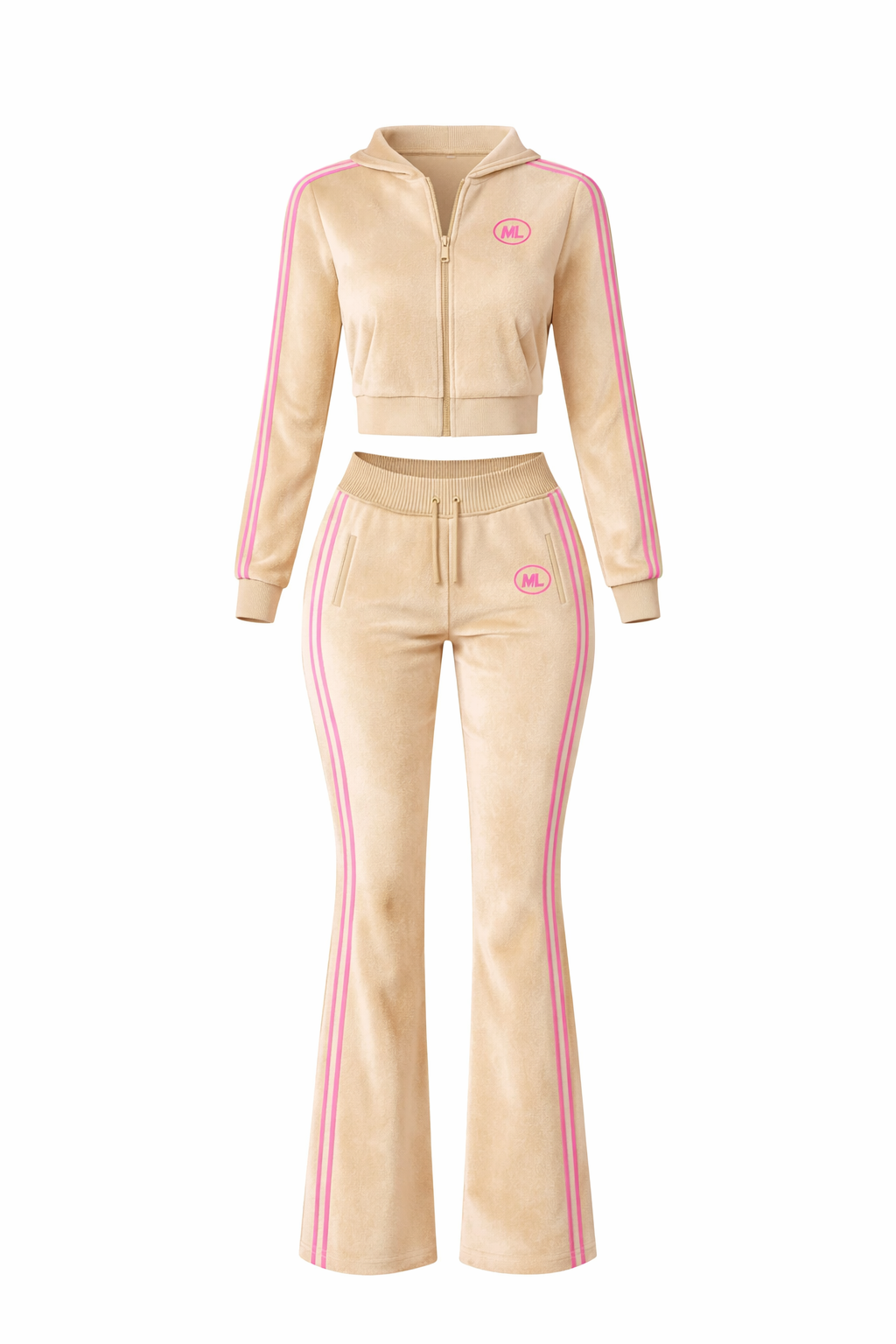 Mulalux Velour Jacket - Cream