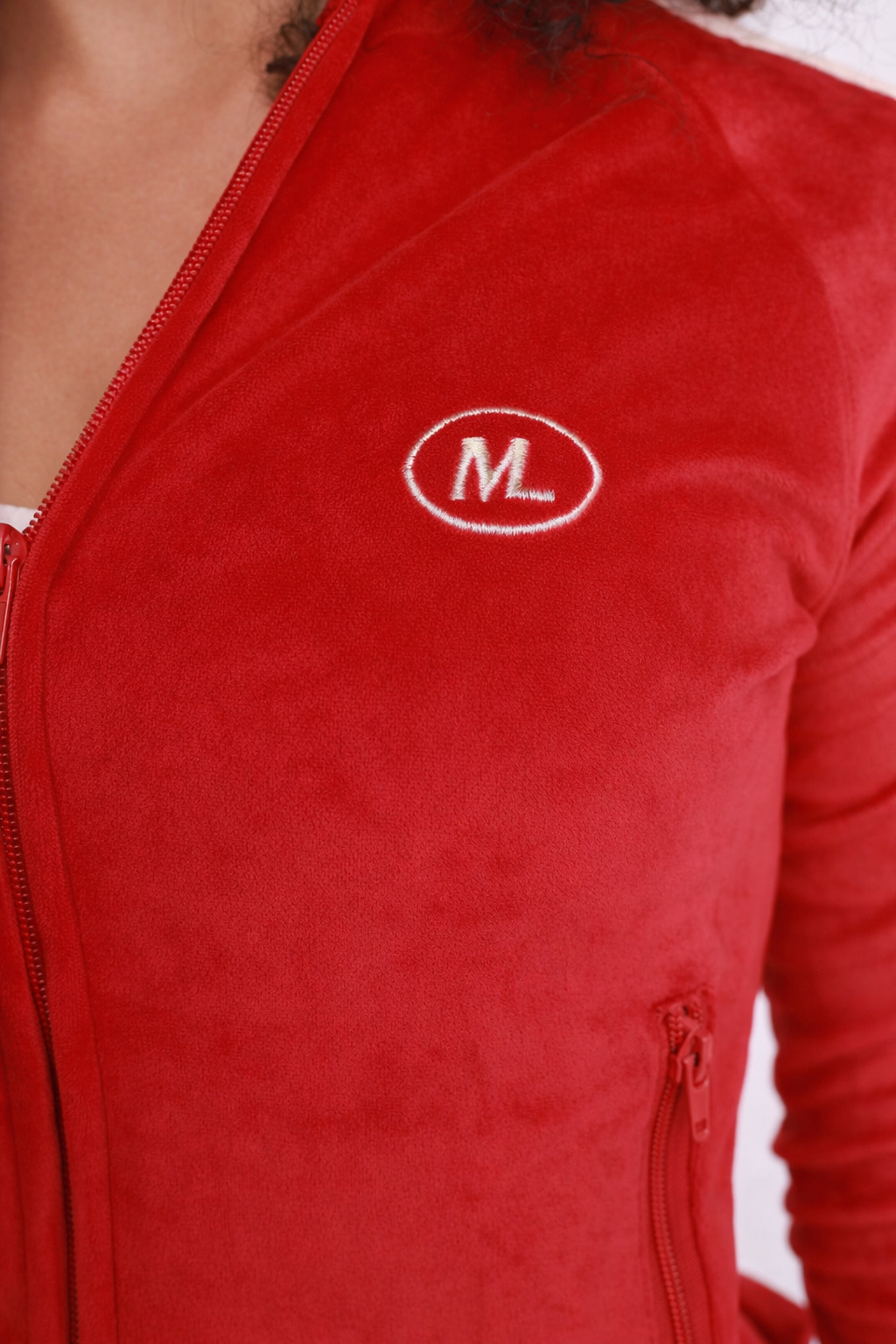 Mulalux Velour Jackets - Red